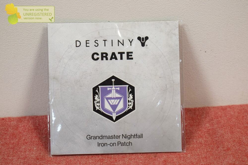 Destiny Crate Grandmaster Nightfall Iron-on Patch